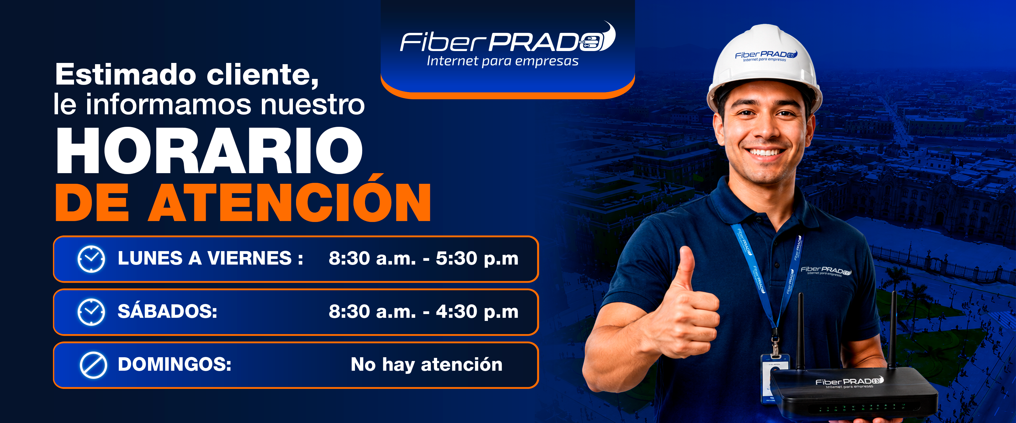 Promoción FiberPRADO